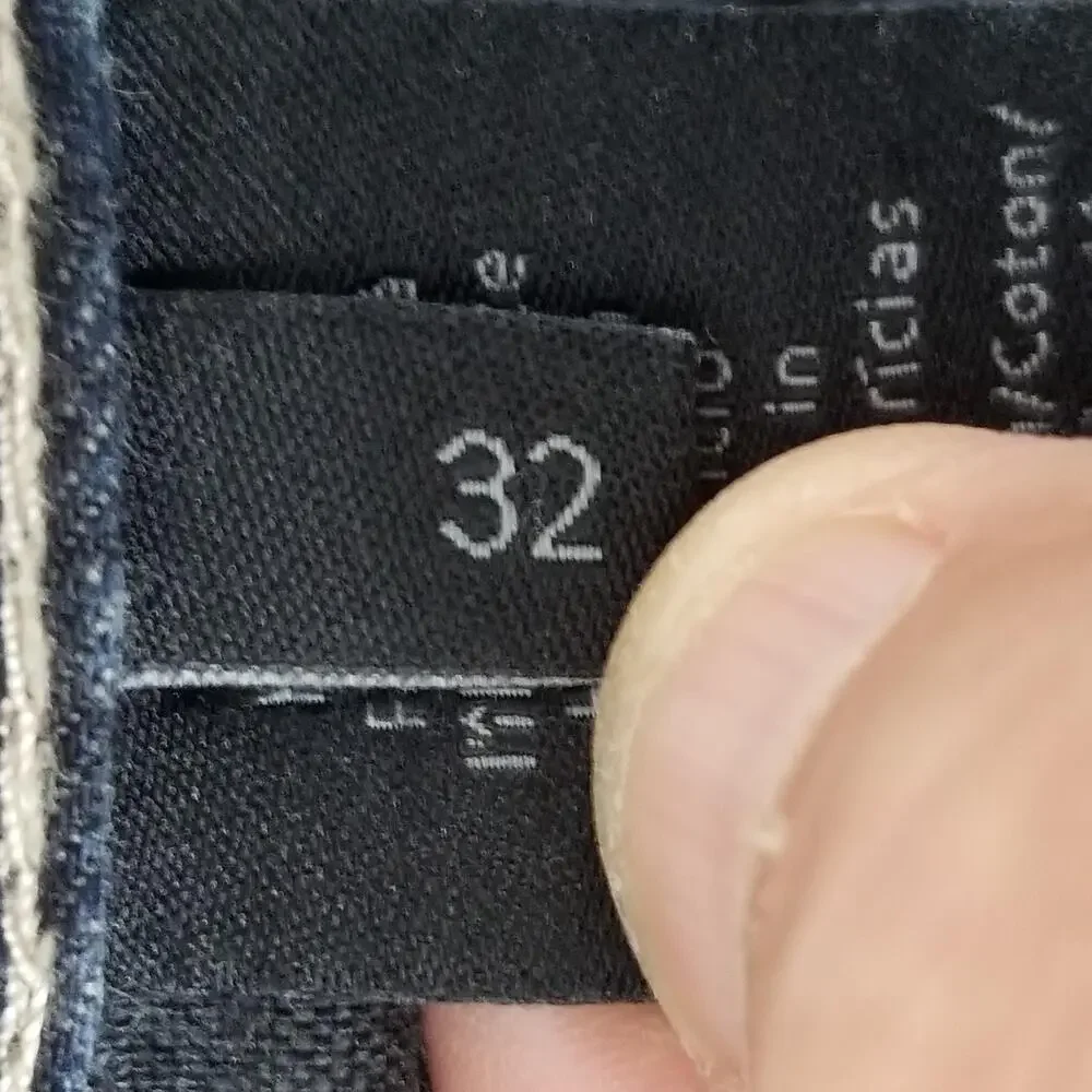 Calvin Klein‎ Jeans Mens 32x30 Blue Straight Leg Denim Classic Casual RN 36009